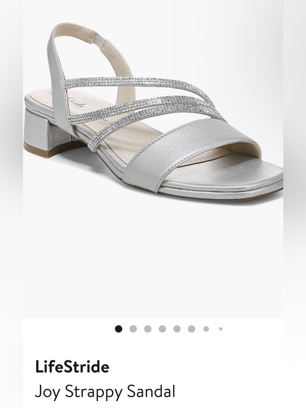 NIB Lifestride Size 8 Joy Scrappy Sandal